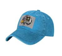 FZGGWYHL US Army Cool American Flag Eagle Printed Casquette Adjustable Baseball Cap Adult Headwear Blue