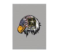 FZGGWYHL US Army Cool American Flag Eagle printed Flannel Blanket throw blanket