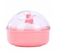 FZGLHQQ 2 Pcs Large Body Powder Puff Sponge Box and Powder Container with Puff Sponge Box Sponges Holder for Baby Women Girls