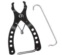 FZGLHQQ Mini Size Bike Chain Piler, 2 in 1 Bike Bicycle Opener Closer Bike Link Remover Plier Fit Magic Bicycle Buckle Repair Removal Tool Accessories for 7/8/9/10/11/12 Speed Chain