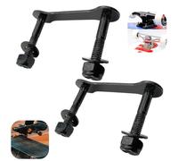 FZGLHQQ Skateboard Bolts Four Wheel Skateboard Truck Bridge Hardware Mounting Screws Bolts Longboard Bridge Nail Bolts Nuts Longboard Repair Rebuilding Kit for Skateboard Cruiser