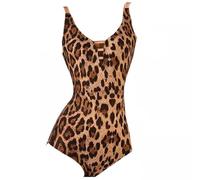 FZHQNZJF V-Neck Latin Dancing Dresses for Women Strapless Modern Dance Practice Skirt Leopard print Ballroom Performance Dress,A,L