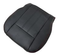 FZJDSD Black with red Stitch Driver or Passenger Side Bottom Leather Seat Cover Compatible with Chrysler Town and Country 2011 2012 2013 2014 2015 2016 Compatible with Dodge Grand Caravan 2008-2020