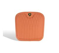 FZKUDZLD Car Seat Cushions for Lamborghini Urus Huracan Aventador Gallardo Temerario Countach,Four Seasons Anti-slip Seat Cushion Cover Protection Mat,Orange