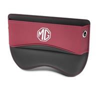 FZKUDZLD Car Seat Gaps Filler Organiser for MG Cyberster 2024-2025,Multi-Function Seat Storage Box Leakproof Console Side Pocket,C-Red