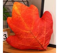 FZKun 3D Leaf Throw Pillow - Novelty Leaves Shaped Decorative Stuffed Plush Pillows Green Plant Cushion for Couch Sofa Bed Living Room Bedroom Chair Car Backrest Pillow Cute Accent Home Decor (#5)
