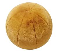 FZKun Plush Ball Throw Pillow - 11 Inch Nordic Style Soft Decorative Pillows Balls Round Spherical Fuzzy Cushion for Bedroom Living Room Office Sofa Couch Chair Bed (Brown)