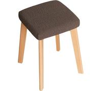 FZKun Stool Covers Rectangle Set of 1/2/4 - Stretch Washable Jacquard Chair Covers Elastic Sofa Seat Slipcovers Modern Square Bar Stool Covers for Home Office Dining Table Barstool (1pcs,#1)