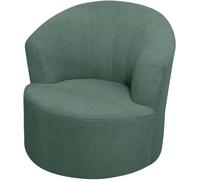 FZKun Stretch Swivel Barrel Chair Cover - Modern Accent Chair Slipcover Barrel Armchairs Sofa Covers Club Chair Couch Cover Furniture Protector for Living Room Office (F,Green)