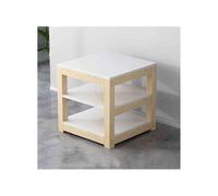 FZL02068LM Printer Stand Wooden Floor Standing Rack Multi-layer Copier Stand Simple Office Printer Storage Office Organization(Beige)