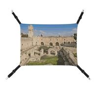 FZMTLDS Israel at The Tower of David Cat Hammock Breathable Pet Cage Hammock Reversible Pet Hanging Bed Soft Cat Bed for Indoors and Outdoors Resting Sleepy Pads for Small Animals