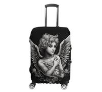 FZMVSQH Angel Portrait Style Luggage Cover Travel Suitcase Covers for Luggage Elastic Carry on Luggage Covers for Suitcase Tsa Approved Washable Luggage Sleeve Protector Fits 18-32 Inch, style, Small