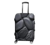 FZMVSQH Black Stone Luggage Cover Travel Suitcase Covers for Luggage Elastic Carry on Luggage Covers for Suitcase Tsa Approved Washable Luggage Sleeve Protector Fits 18-32 Inch, style, Small