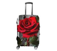FZMVSQH Blooming Red Rose Luggage Cover Travel Suitcase Covers for Luggage Elastic Carry on Luggage Covers for Suitcase Tsa Approved Washable Luggage Sleeve Protector Fits 18-32 Inch, style, XL