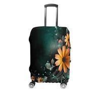 FZMVSQH Bright Flowers Luggage Cover Travel Suitcase Covers for Luggage Elastic Carry on Luggage Covers for Suitcase Tsa Approved Washable Luggage Sleeve Protector Fits 18-32 Inch, style, L
