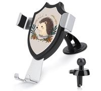 FZMVSQH Cute Little Hedgehog Universal Car Phone Holder Upgraded 3-in-1 Car Phone Holders Mount Smartphone Mount Cell Phone Car Mounts with Suction Cup for Car Dashboard Windshield Air Vent
