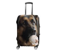 FZMVSQH Dog Who Likes Ice Cream Luggage Cover Travel Suitcase Covers for Luggage Elastic Carry on Luggage Covers for Suitcase Tsa Approved Washable Luggage Sleeve Protector Fits 18-32 Inch, style, XL