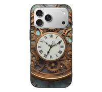 FZMVSQH for iPhone 17 Pro Case, TPU Shockproof Protective Cover with Curved Grip Anti-Scratch Cell Phone Case Slim Thin Mobile Phone Cases Wireless Charging Compatible -Black