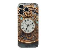 FZMVSQH for iPhone 17 Pro Max Case, TPU Shockproof Protective Cover with Curved Grip Anti-Scratch Cell Phone Case Slim Thin Mobile Phone Cases Wireless Charging Compatible -Transparent