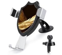 FZMVSQH Golden Feathers Universal Car Phone Holder Upgraded 3-in-1 Car Phone Holders Mount Smartphone Mount Cell Phone Car Mounts with Suction Cup for Car Dashboard Windshield Air Vent
