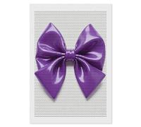 FZMVSQH Purple Bow 5D Diamond Art Kits for Adults Personalized Large Diamond Art DIY Full Drill Diamonds Dot Crystal Rhinestone Diamonds Painting Round Gem Art Kit for Home Wall Decor 8x12