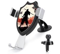 FZMVSQH Samurai Universal Car Phone Holder Upgraded 3-in-1 Car Phone Holders Mount Smartphone Mount Cell Phone Car Mounts with Suction Cup for Car Dashboard Windshield Air Vent