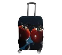 FZMVSQH Tomatoes on The Table Luggage Cover Travel Suitcase Covers for Luggage Elastic Carry on Luggage Covers for Suitcase Tsa Approved Washable Luggage Sleeve Protector Fits 18-32 Inch, style, Small