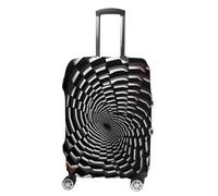 FZMVSQH Visual Illusion Luggage Cover Travel Suitcase Covers for Luggage Elastic Carry on Luggage Covers for Suitcase Tsa Approved Washable Luggage Sleeve Protector Fits 18-32 Inch, style, Small
