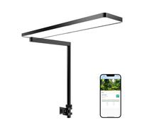 FZONE Solo APP Controlled Aquarium Light, WRGB Full Spectrum Dimmable Fish Tank Light for Lush Plant Growth,Vibrant Colors,Sunrise/Sunset/Weather Modes,Fits 20-50cm Nano,Planted, Shrimp Tank
