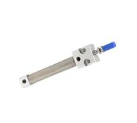 FZPMRLTMV Mini Air Cylinder PBR Series Bore 8mm PBR8 PBR8X10X15X20X25X30X40X50X60X75X80X100X125X/-S Pneumatic Cylinder Pen Size Cylinder(PBR8X150,Without magnet)
