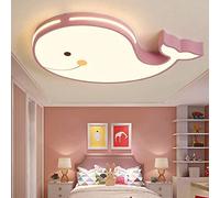FZQSXAZU Ceiling Light Chandelier LED Modern Dimmable with Remote Control Interior Lighting Dolphin Form Hanging Lamp Boy Girl Nursery Bedroom Dining Room Pendant Living Pi