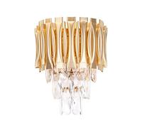 FZQSXAZU den Wall Sconce Modern Indoor Decro Crystal Light Fixture丨E14 Lights Contemporary Minimalist Headboard Lamp丨Bedside Lamps for Bedroom Living Room Hallway