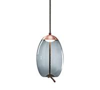 FZQSXAZU Nordic Lamps Modern Creative Personality Dining Room Bar Table Pendant Light Large Glass Home Restaurant Cafe Copper Adjustable Hanging Wire Single Head Drop Commemoration Day