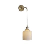 FZQSXAZU Wall Lamps Sconces Ceramics Adjustable Direction Light with E26/E27 Base H65 Full Copper Sconces(Style 3)