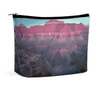 FZQVSGW Small Cosmetic Bag Elegant Roomy Falcon Fighter Makeup Bags Portable Zipper Pouch Lipstick Bag Travel Toiletry Bag for Best Friend Gift, Grand Canyon, One Size