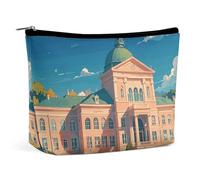 FZQVSGW Small Cosmetic Bag Elegant Roomy With Cherry Pattern Makeup Bags Portable Zipper Pouch Lipstick Bag Travel Toiletry Bag for Best Friend Gift, College of Moab, One Size