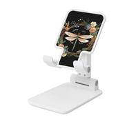 FZQVSLCM Image of Dragonfly in Wreath Cell Phone Stand for Desk Angle Height Adjustable Cell Phone Holder Folding Desktop Phone Stand Portable Cellphone Cradle Desktop Dock Compatible with All Phones