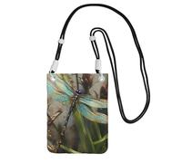 FZQVSLCM Small Crossbody Bags for Women Cell Phone Purse Waterproof Phone Bag Dancing Dragonfly Wallet Purses Fanny Pack
