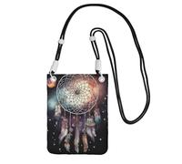FZQVSLCM Small Crossbody Bags for Women Cell Phone Purse Waterproof Phone Bag Dream Catcher and Stars Wallet Purses Fanny Pack