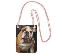 FZQVSLCM Small Crossbody Bags for Women Cell Phone Purse Waterproof Phone Bag English-Bulldog Wallet Purses Fanny Pack