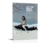 FZSQQSZ Let The Right One In Popular Movie Amazing TV Series Canvas Poster Wall Art Decorative Painting Bedroom Painting Posters 20x30inch(50x75cm) Frame-style