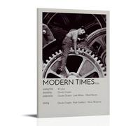 FZSQQSZ Modern Times Popular Movie Amazing TV Series Canvas Poster Wall Art Decorative Painting Bedroom Painting Posters 08x12inch(20x30cm) Frame-style