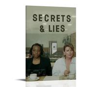 FZSQQSZ Secrets & Lies Popular Movie Amazing TV Series Canvas Poster Wall Art Decorative Painting Bedroom Painting Posters 24x36inch(60x90cm) Frame-style