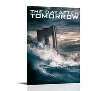 FZSQQSZ The Day After Tomorrow Popular Movie Amazing TV Series Canvas Poster Wall Art Decorative Painting Bedroom Painting Posters 24x36inch(60x90cm) Frame-style
