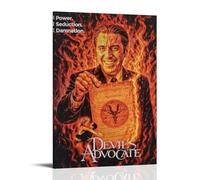 FZSQQSZ The Devil's Advocate Popular Movie Amazing TV Series Canvas Poster Wall Art Decorative Painting Bedroom Painting Posters 12x18inch(30x45cm) Frame-style