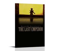 FZSQQSZ The Last Emperor Popular Movie Amazing TV Series Canvas Poster Wall Art Decorative Painting Bedroom Painting Posters 16x24inch(40x60cm) Frame-style