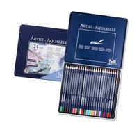 fztonk Colouring Pencils Set in Metal Case Professional Colored Pencil Pre Sharpened for Adult Kid Artist Sketching Coloring Water Soluble Coloured Pencils