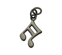 fztonk Practical Metal Music Note Keychain Bag Accessory Elegant Jewelry Gift Stylish Embellishment for Birthday Anniversary Musical Pendant for Bags