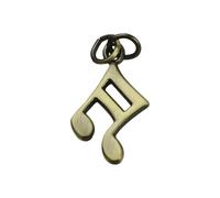 fztonk Practical Metal Music Note Keychain Bag Accessory Elegant Jewelry Gift Stylish Embellishment for Birthday Anniversary Musical Pendant for Bags