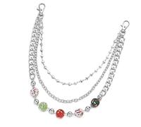 fztonk Sturdy Metal Layered Belt Chain with Romance Angel Love Charm Decoration Functional and Bag Multi Functional and Bag